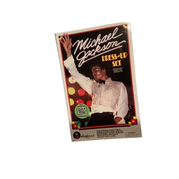 Michael Jackson Colorforms Dress-up Set (Reissue of Original 1984 Toy) NEW 2010 - Picture 2 of 14